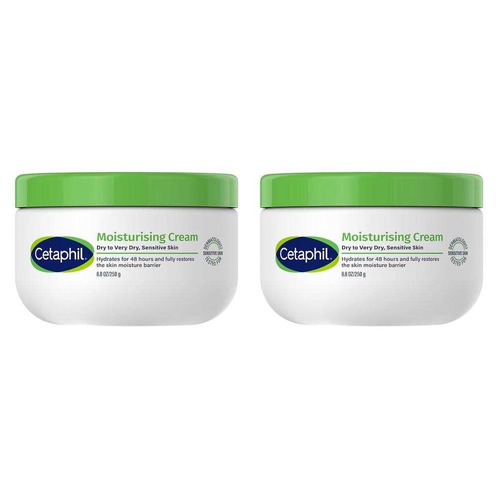Cetaphil Moisturising Cream 250g Pack of 2