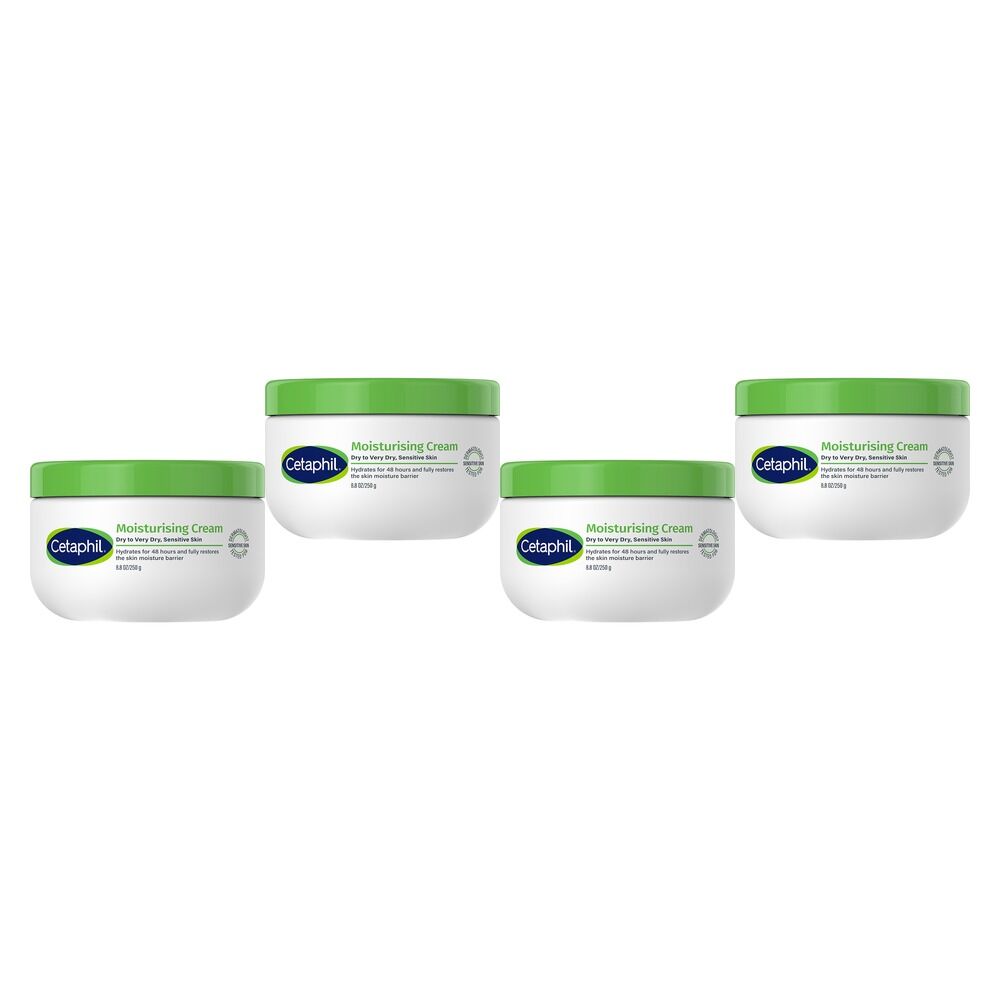 Cetaphil Moisturising Cream 250g Pack of 4
