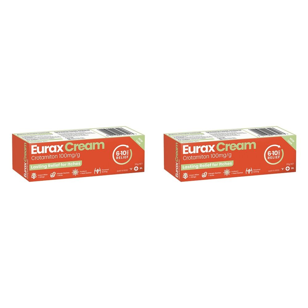 Eurax Cream 20g Pack of 2
