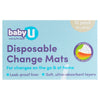 Baby U Disposable Change Mats 10 Pack