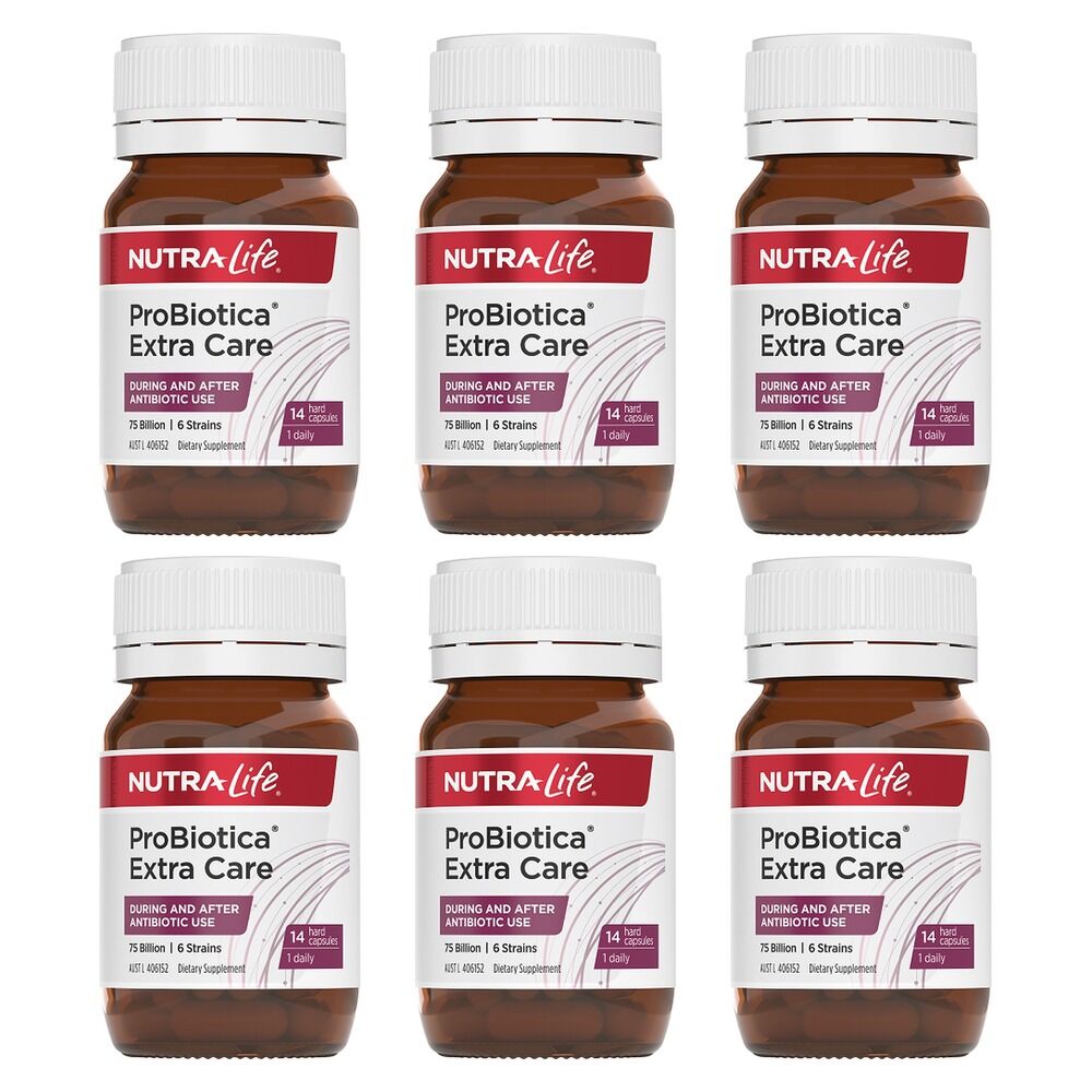 Nutra-Life ProBiotica Extra Care 14 Capsules Pack of 6