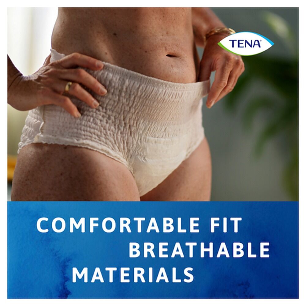 Tena Discreet High Waist Underwear Super Creme M 9 Pack x 2