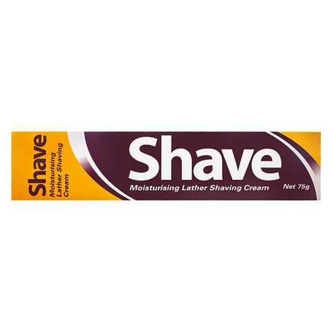 SHAVE Moisturising Lather Shaving Cream 75g