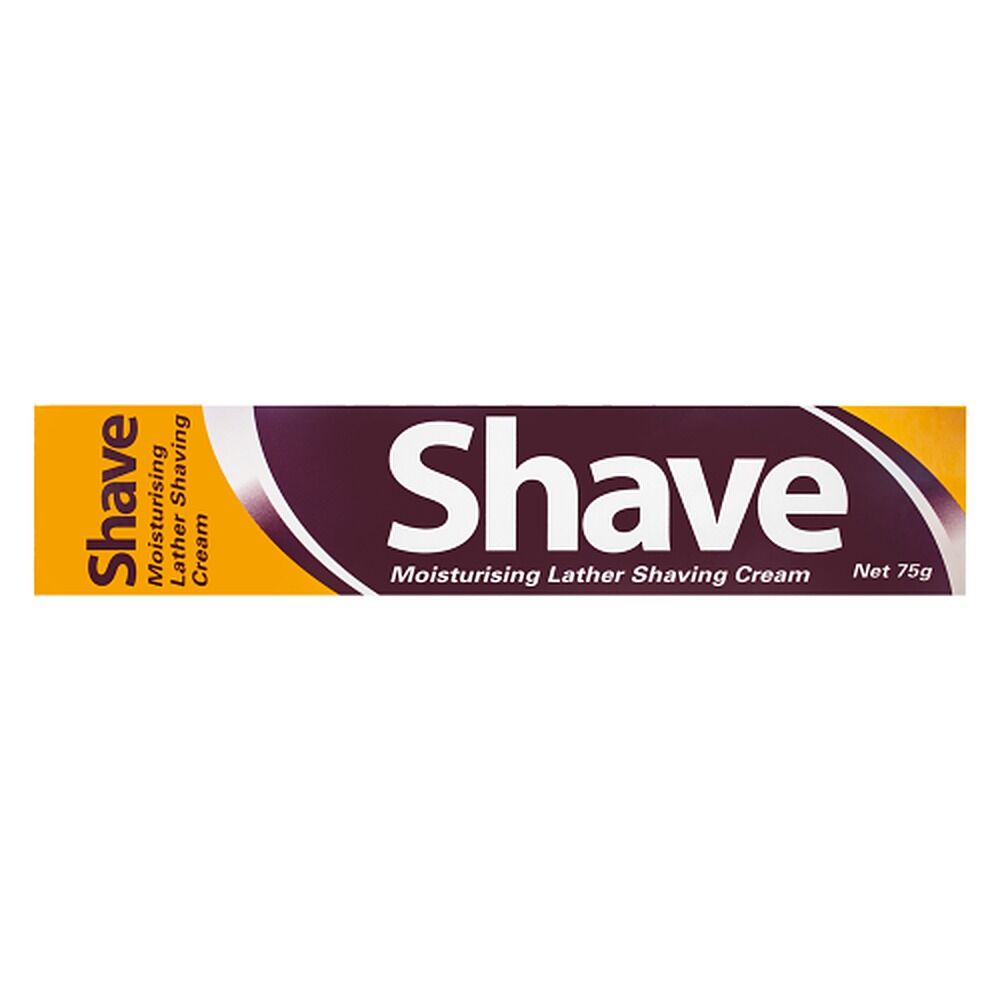 SHAVE Moisturising Lather Shaving Cream 75g