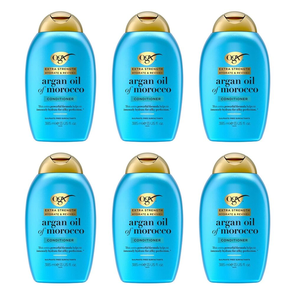 OGX Hydrate & Repair+ Extra Strength Argan Oil of Morocco Conditioner Pack of 6