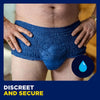 Tena Men Active Fit Pants Plus Blue S/M 9 Pack x 2