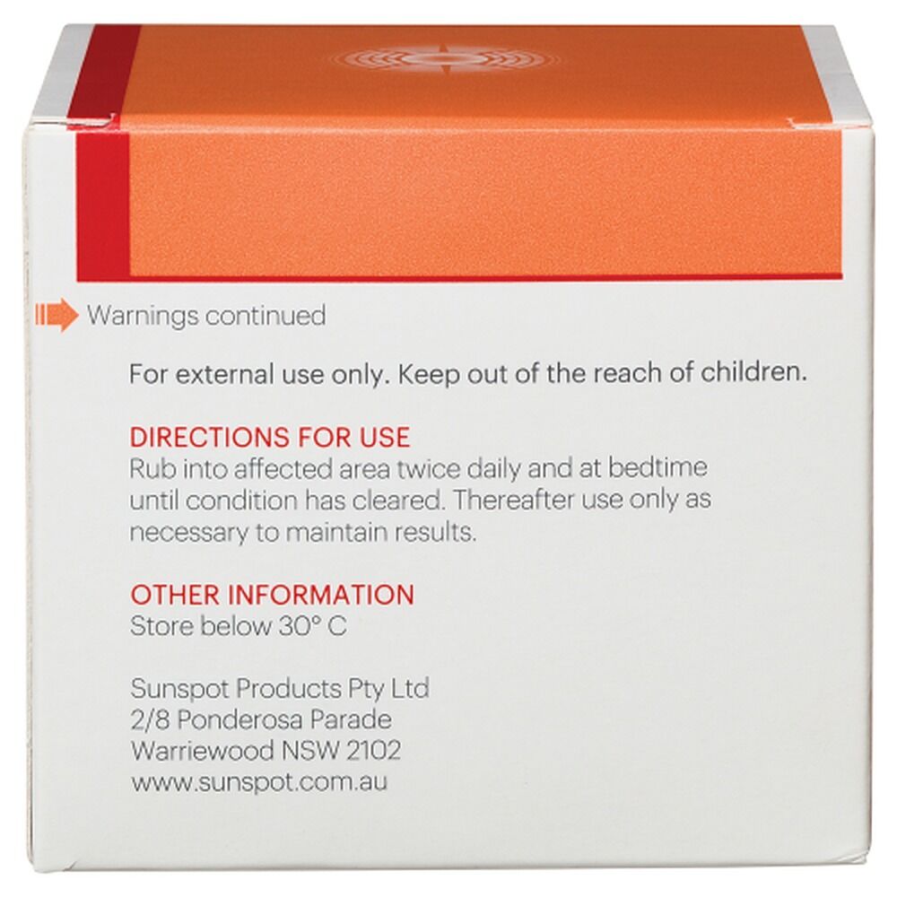 Plunketts Sunspot Cream 100g