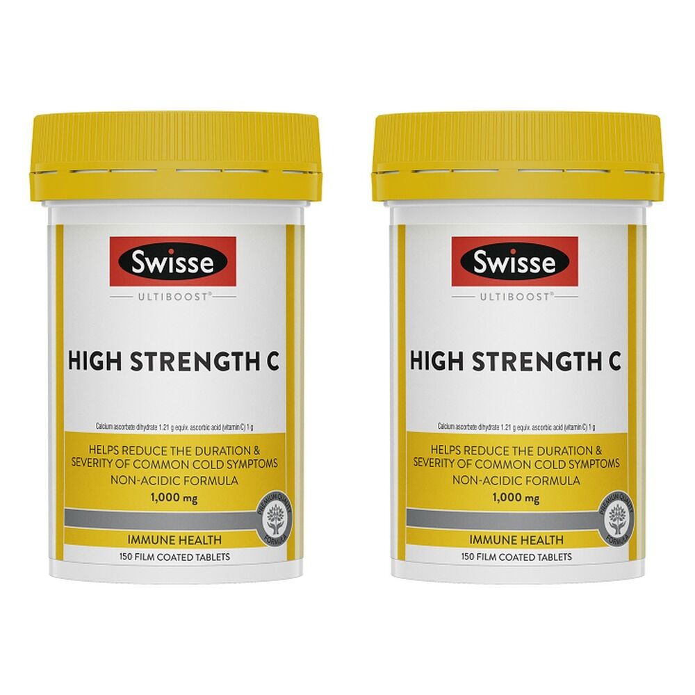 Swisse Ultiboost High Strength C 150 Tablets Pack of 2