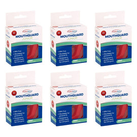 SurgiPack Mouthguard Junior Red Pack of 6