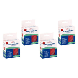 SurgiPack Mouthguard Senior Red Pack of 4