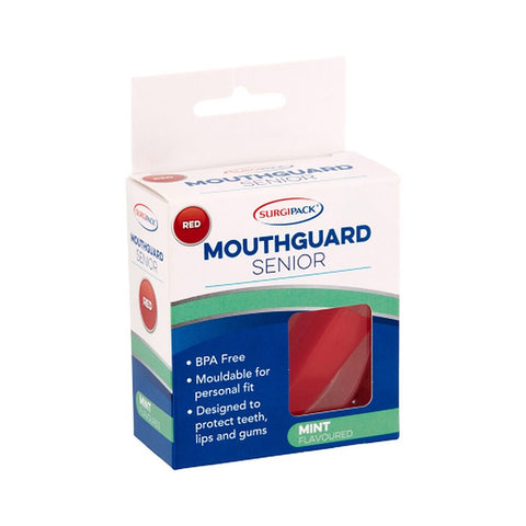 SurgiPack Mouthguard Senior Red