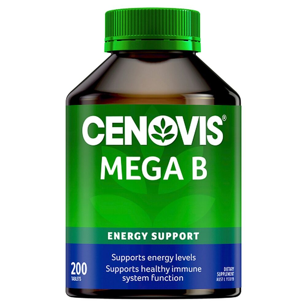 Cenovis Mega B Energy Support 200 Tablets
