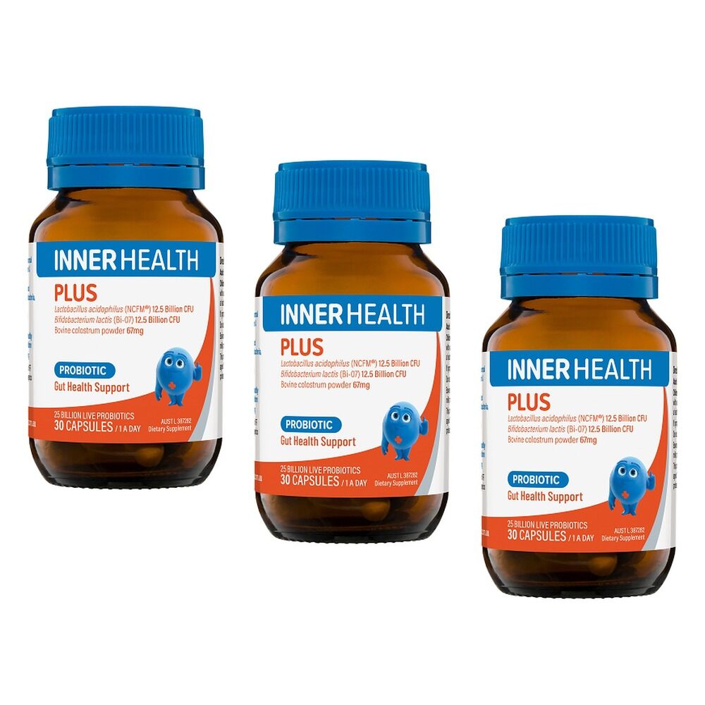 Inner Health Plus Probiotic 30 Capsules Pack of 3