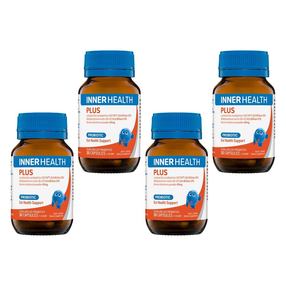 Inner Health Plus Probiotic 30 Capsules Pack of 4