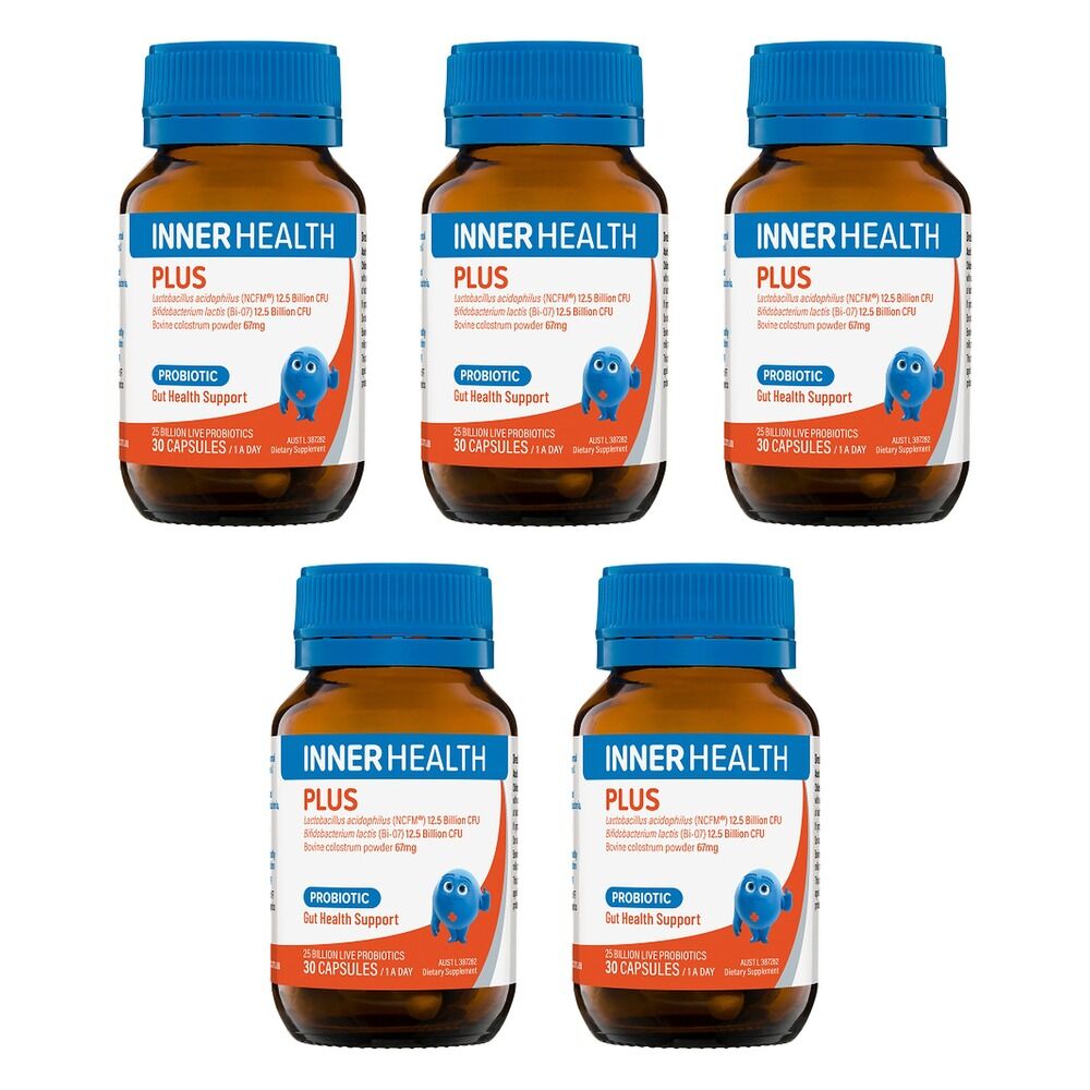 Inner Health Plus Probiotic 30 Capsules Pack of 5