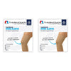 Thermoskin Compression Knee Sleeve Small Beige Pack of 2