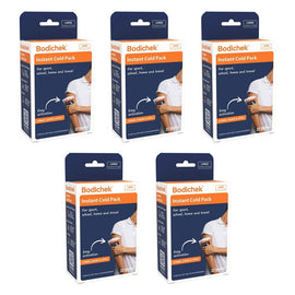 Bodichek Instant Cold Pack Large 15.5cm x 21.5cm Bundle of 5