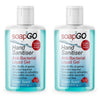 soap2GO Anti-Bacterial Hand Sanitiser Gel 60mL Pack of 2