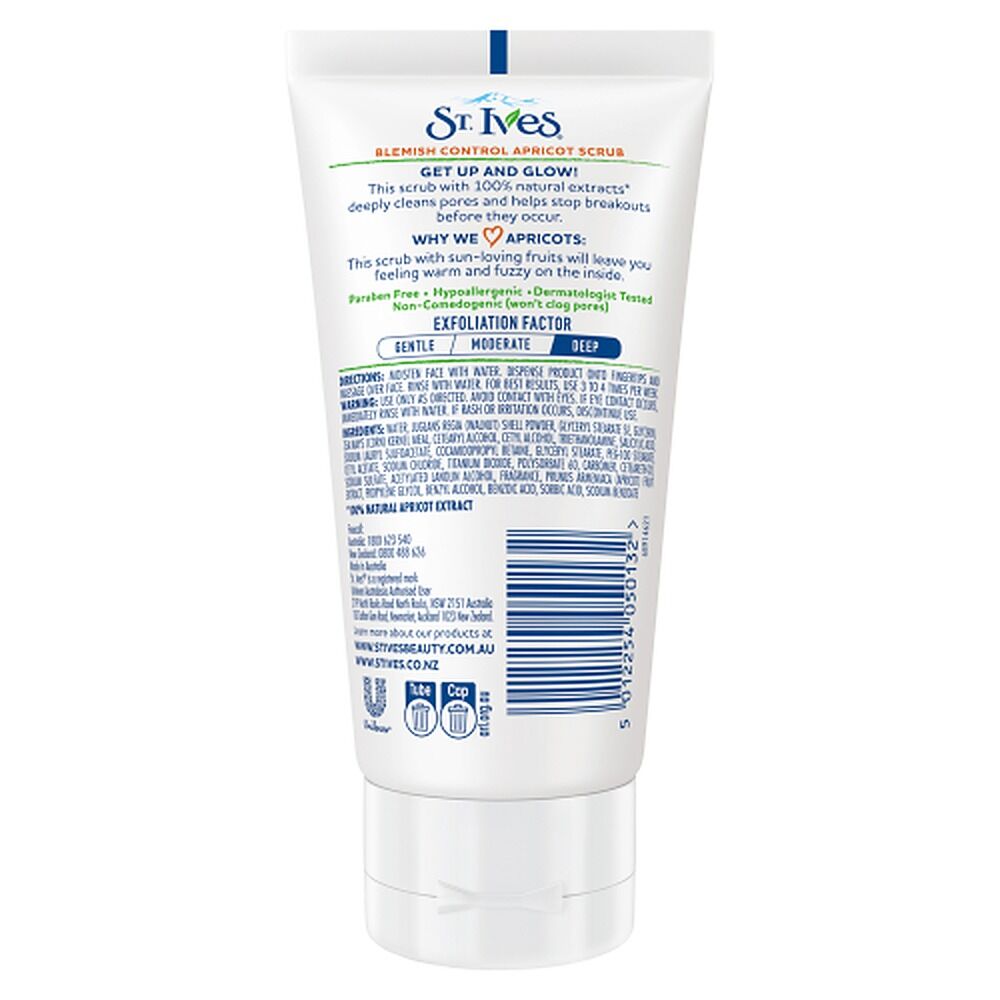 St Ives Scrub Blemish Control 170mL