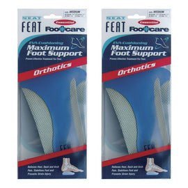 Neat Feat Max Foot Support Insoles Medium Pack of 2