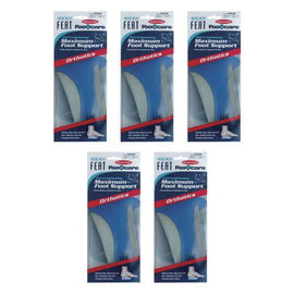 Neat Feat Max Foot Support Insoles Medium Pack of 5