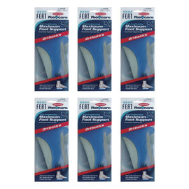 Neat Feat Max Foot Support Insoles Medium Pack of 6