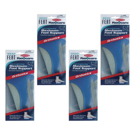 Neat Feat Max Foot Support Insoles Large Pack of 4