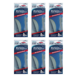 Neat Feat Max Foot Support Insoles Large Pack of 6