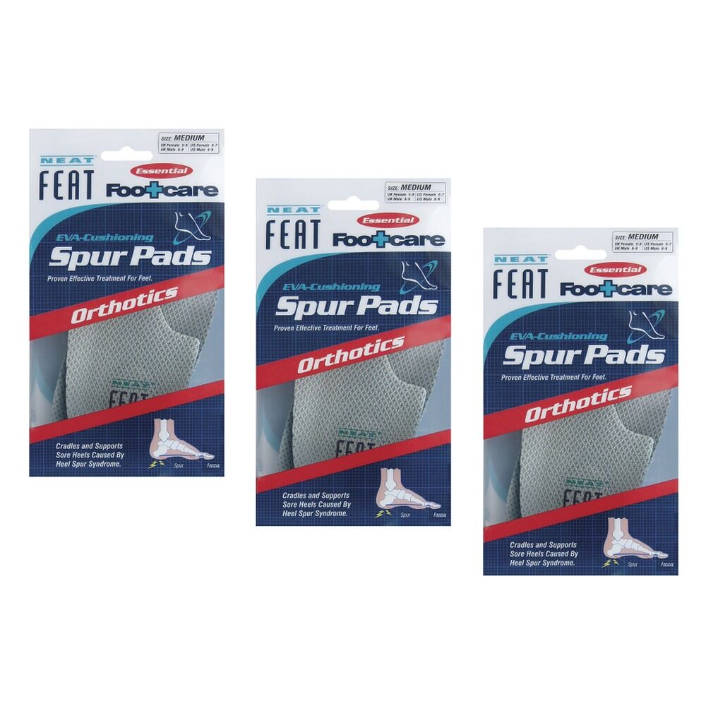 Neat Feat Spur Pads Medium Pack of 3