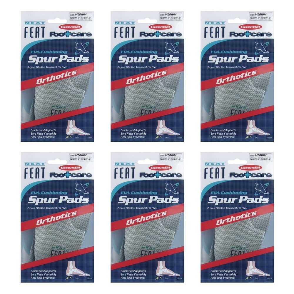 Neat Feat Spur Pads Medium Pack of 6