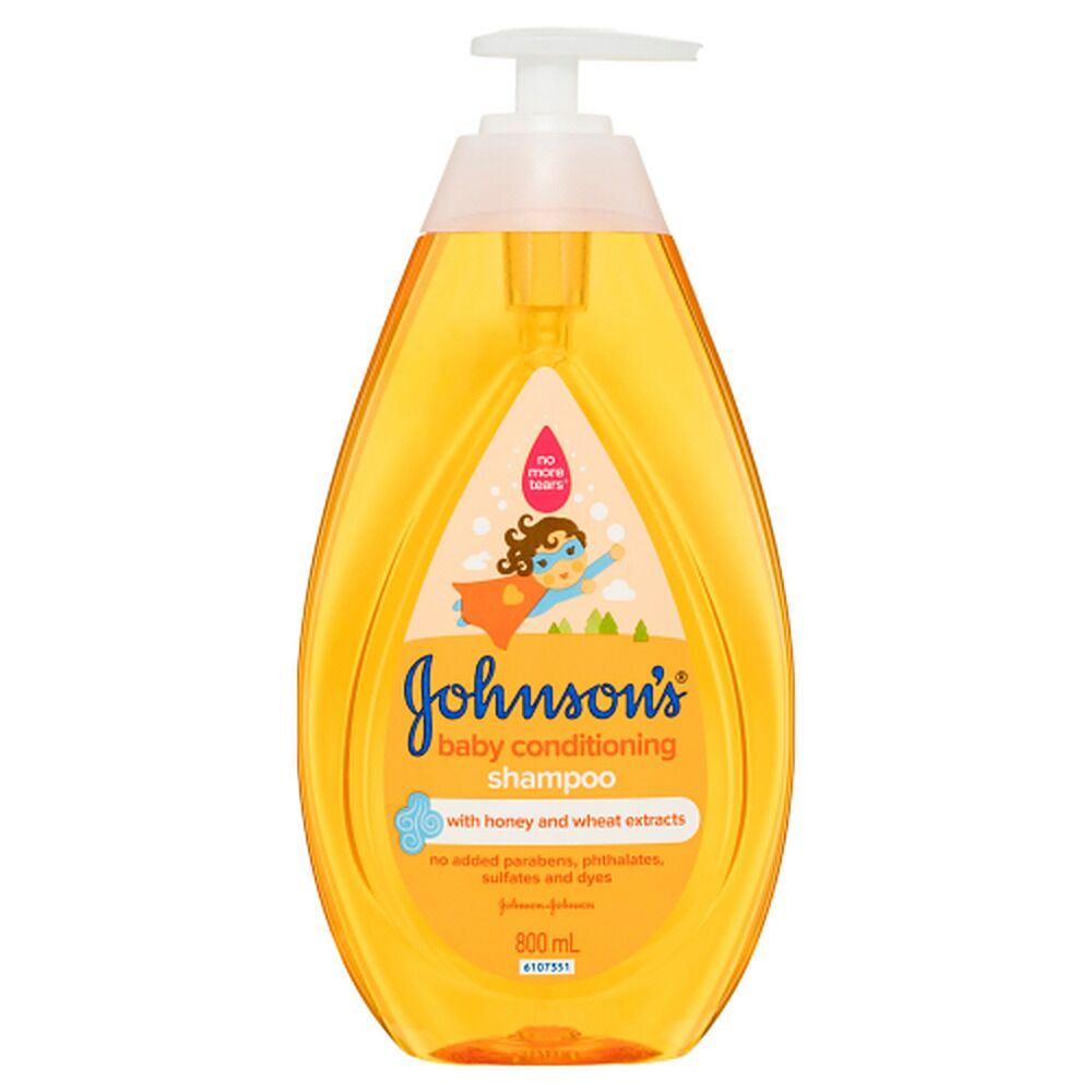Johnson's Hypoallergenic Conditioning Baby Shampoo & Cleansing Wash 800mL
