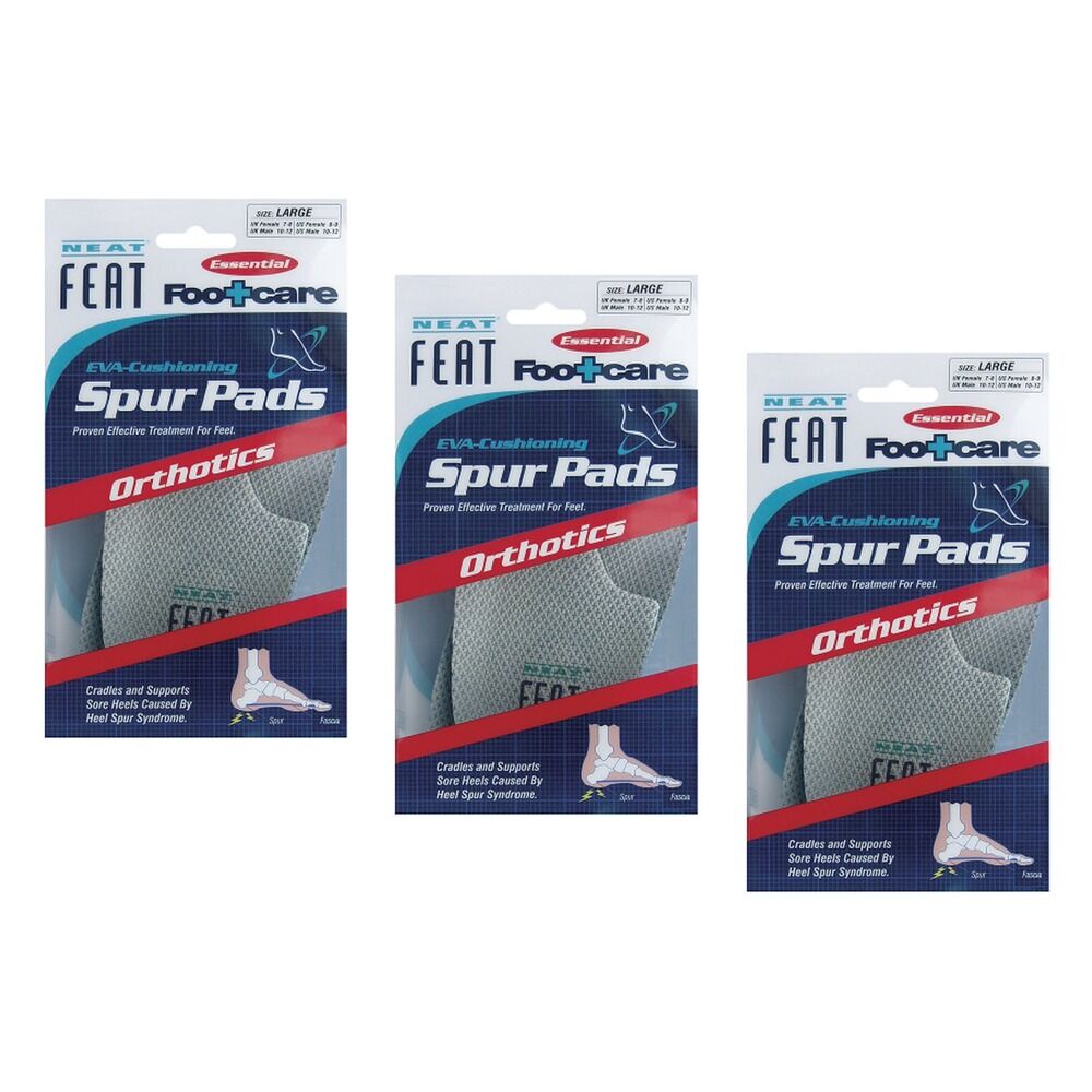 Neat Feat Spur Pads Large Pack of 3