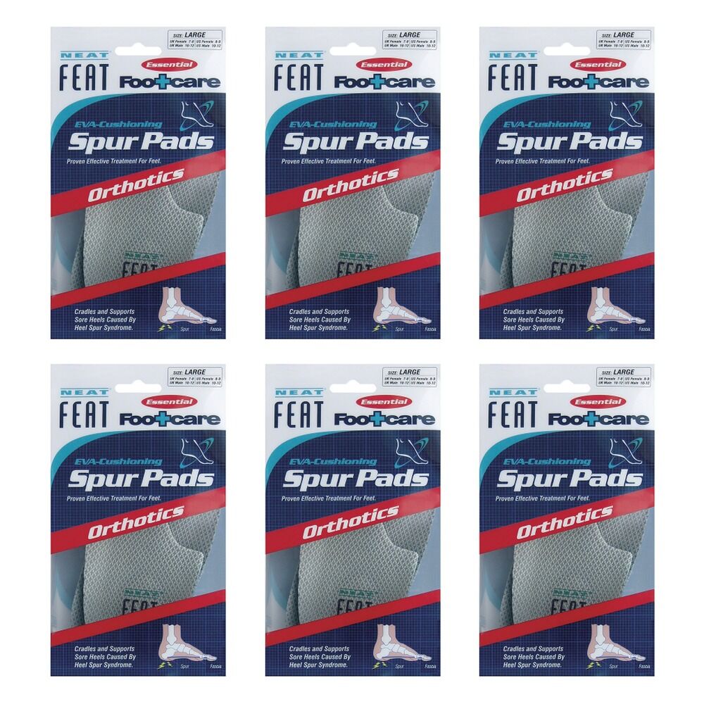 Neat Feat Spur Pads Large Pack of 6