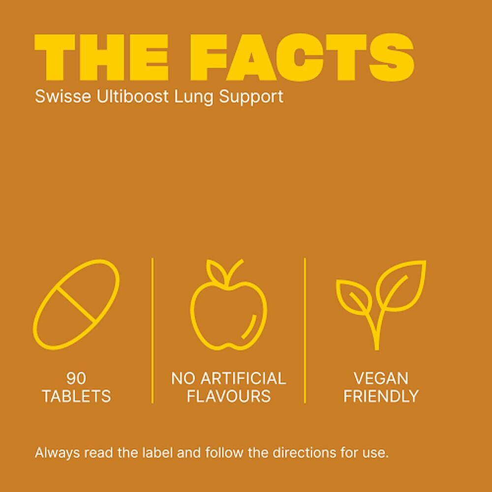 Swisse Ultiboost Lung Support 90 Tablets