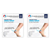 Thermoskin Adjustable Figure 8 Ankle Wrap S/M Beige Pack of 2