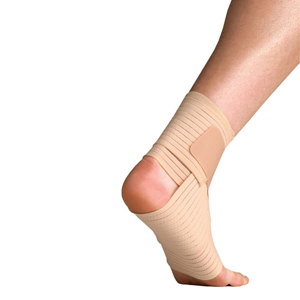 Thermoskin Adjustable Figure 8 Ankle Wrap S/M Beige