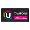 U By Kotex Slim Tampons Super 16 Pack x 12