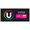 U By Kotex Slim Tampons Super 16 Pack x 12