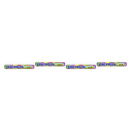Mentos Rainbow Roll Assorted Fruit Flavours 14 Pack x 40 Bundle of 4