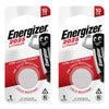 Energizer 2025 Lithium Coin Battery Pack of 2