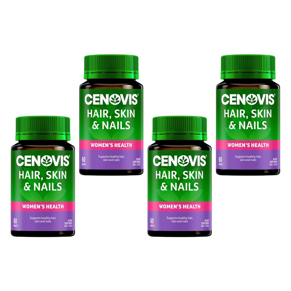 Cenovis Hair, Skin & Nails Women's Health 60 Tablets Pack of 4