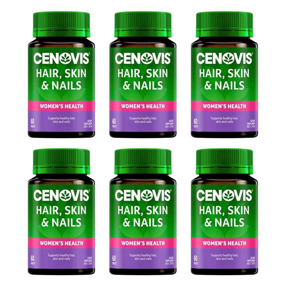 Cenovis Hair, Skin & Nails Women's Health 60 Tablets Pack of 6