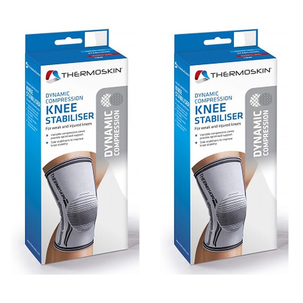 Thermoskin Dynamic Compression Knee Stabiliser Extra Large Pack of 2