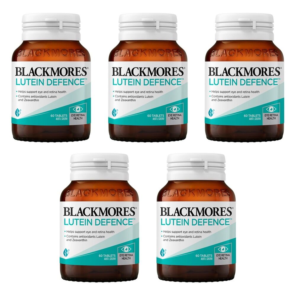 Blackmores Lutein Defence 60 Tablets Pack of 5