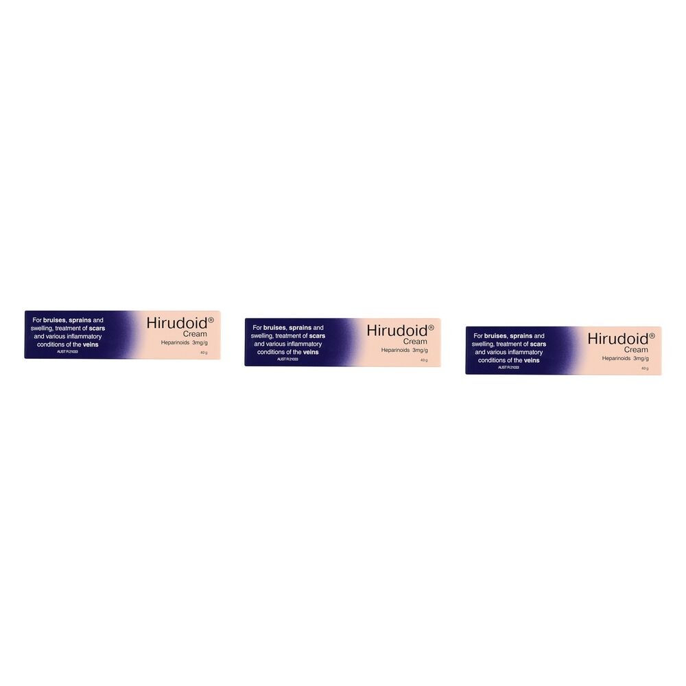 Hirudoid Cream 40g Pack of 3