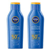 NIVEA Sun Protect & Moisture Lock SPF50+ Sunscreen Lotion 400mL Pack of 2