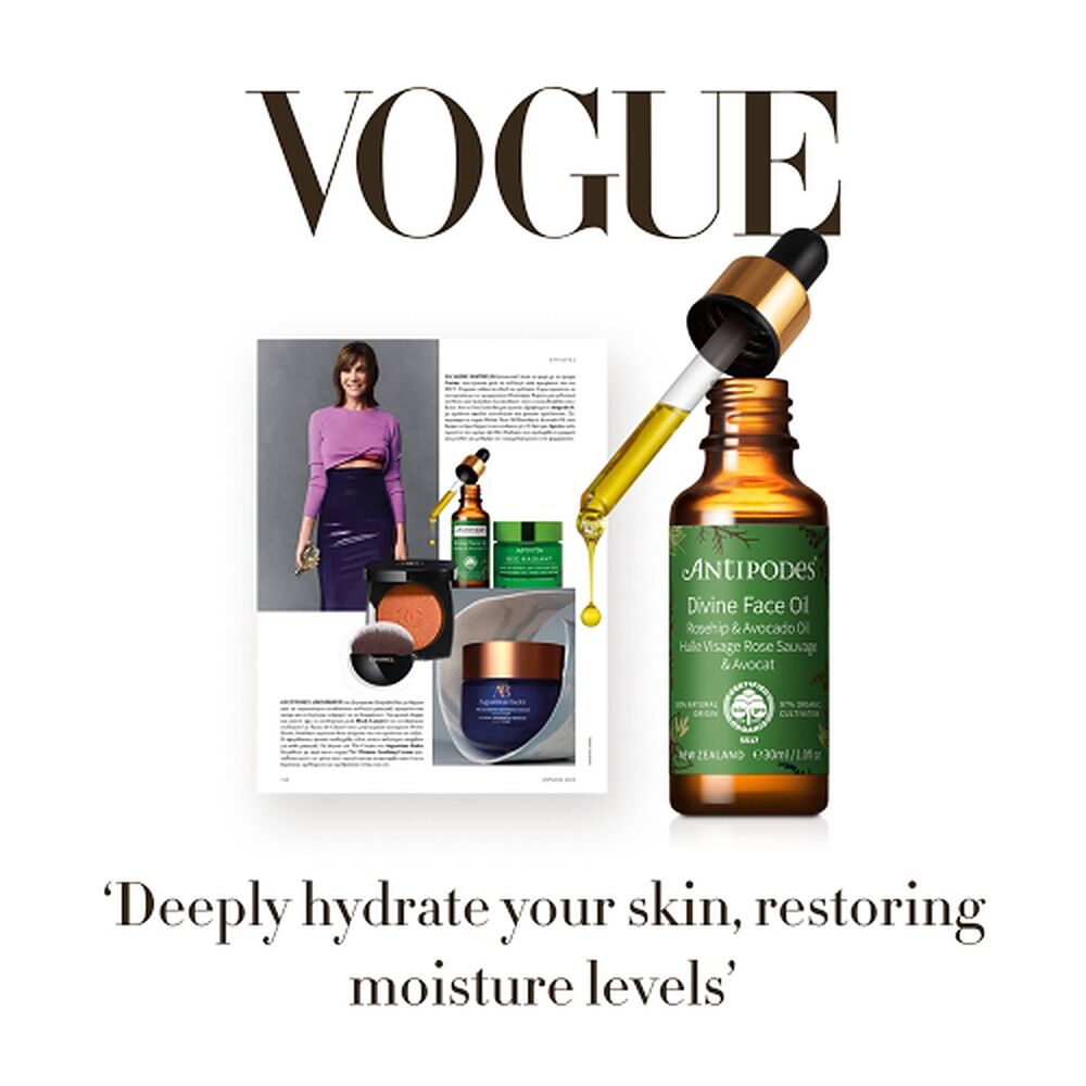 Antipodes Divine Face Oil Organic Avocado Oil & Rosehip 30mL