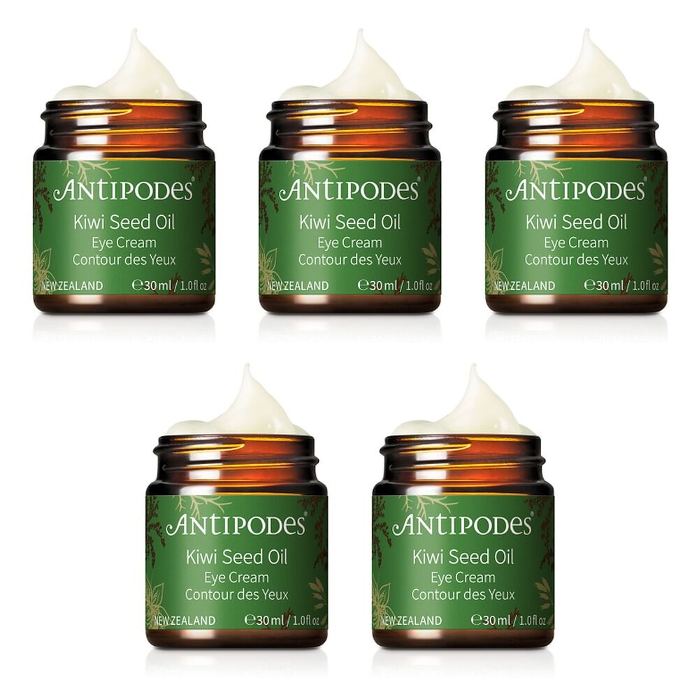 Antipodes Kiwi Seed Oil Eye Cream 30mL Pack of 5