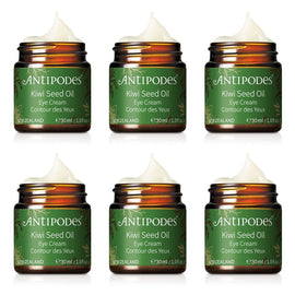 Antipodes Kiwi Seed Oil Eye Cream 30mL Pack of 6