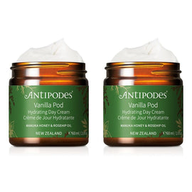 Antipodes Vanilla Pod Hydrating Day Cream 60ml Pack of 2